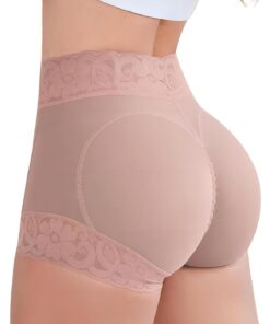 SheBuddy Butt Lifting Panties, Tummy Control Shapewear for Women Compression Underwear Short Lace Butt Lifter Shapewear