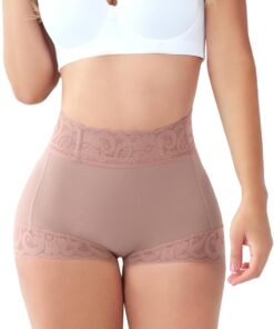 Alternative view of SheBuddy Butt Lifting Panties, Tummy Control Shapewear for Women Compression Underwear Short Lace Butt Lifter Shapewear