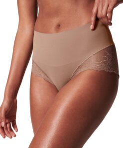 SPANX smooth Undie-tectable Lace Hi-Hipster - Core Control - Comfortable Lace Shapewear Underwear - No Visible Panty Lines