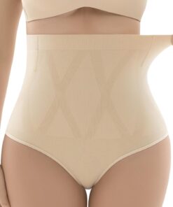 KAWERI Shapewear for Women Tummy Control Seamless Underwear Panties High Waist Body Shaper Cotton Spanks Girdle Under Dress